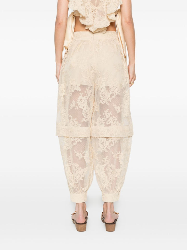 Zimmermann Trousers - Light and natural | c52c63b6184eb58ba642e872a498dcbf7600d68a