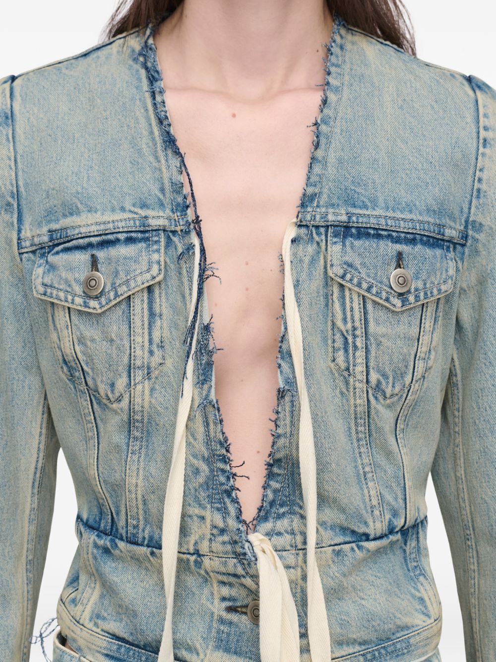 Maison Margiela Coats - Blue and green | 5e2111d550732cc4e34b7acd3adb3e74a98bea52