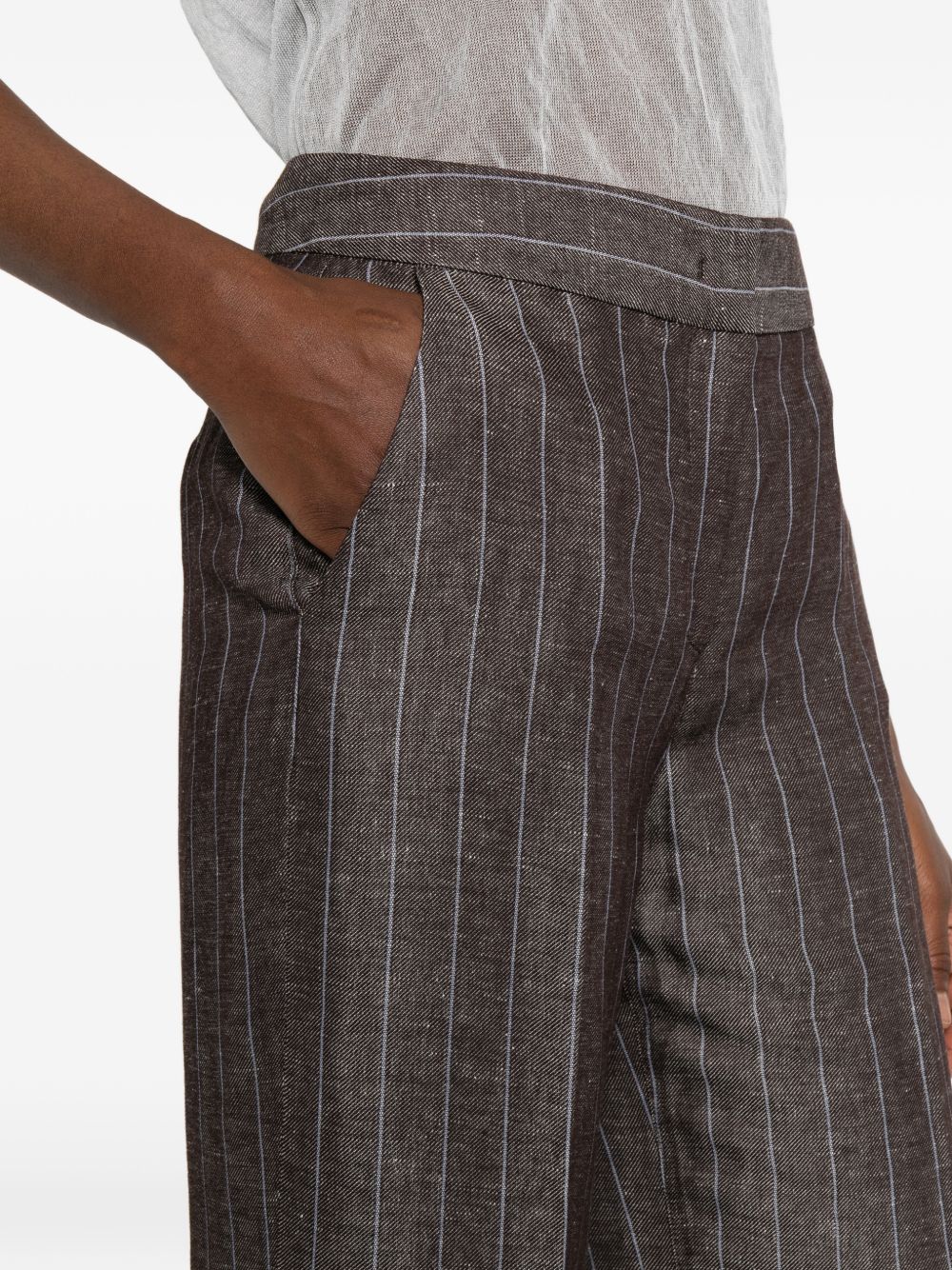 Via Masini 80 Trousers - Marroni | 99e1e299700e487c137444f4d7c8ceb4e9fe54ca