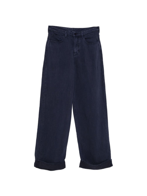 Linen Blend Trousers