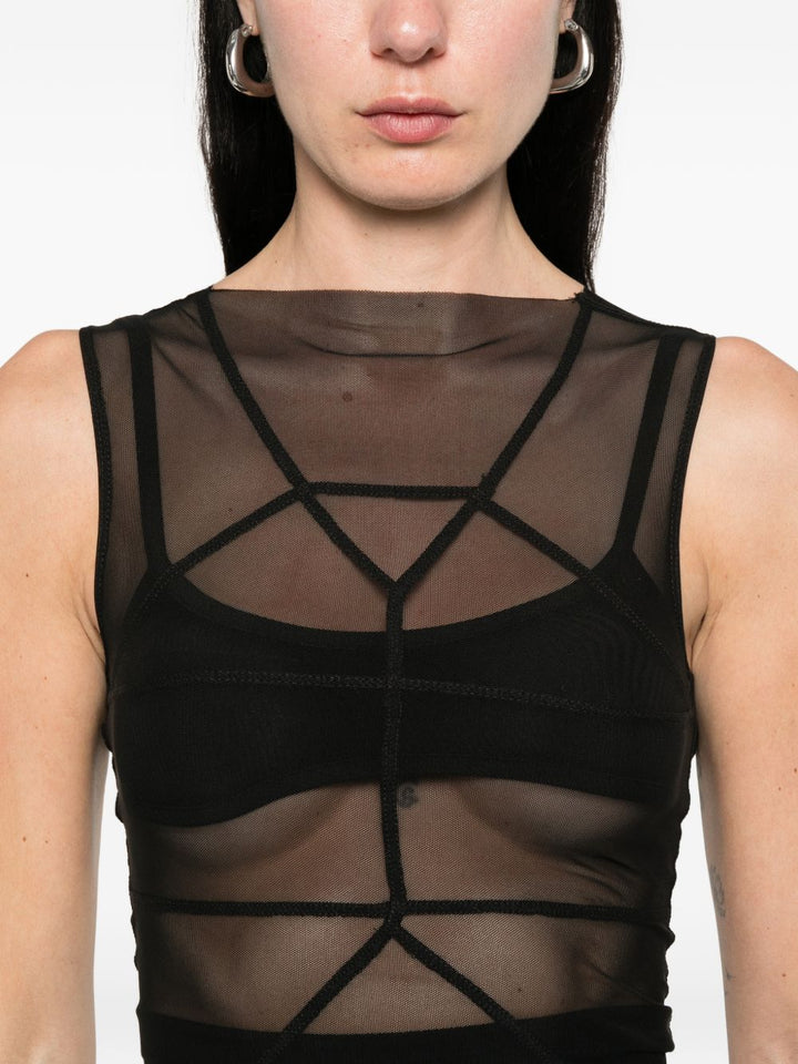 Rick Owens Top - Blacks and greys | 9fa0118f11f1a01ea554c8efcf7498a0a6ab3895