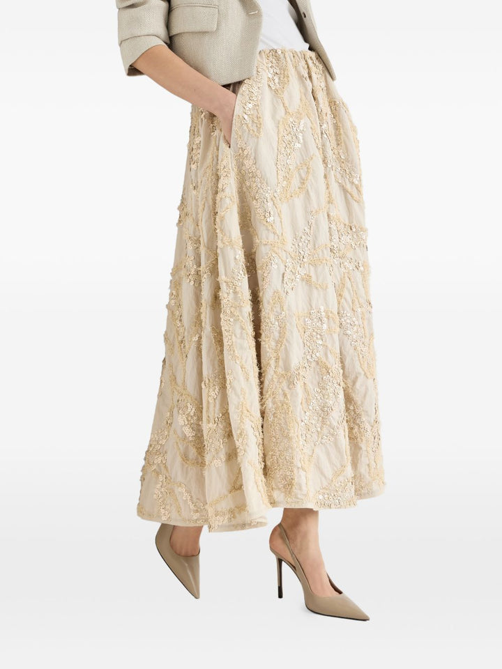 Brunello Cucinelli Skirts - Light and natural | 8b16a35cda39a2570b9c25f1fc747969ea9eb3ad