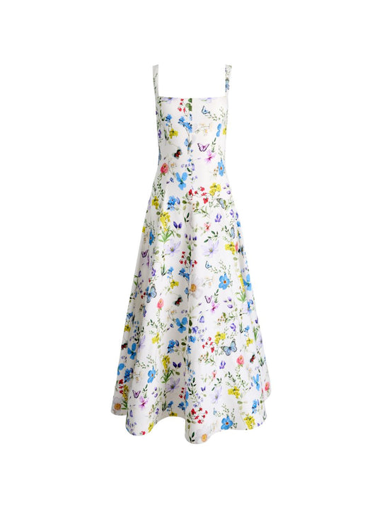 Polly Printed Long Dress
