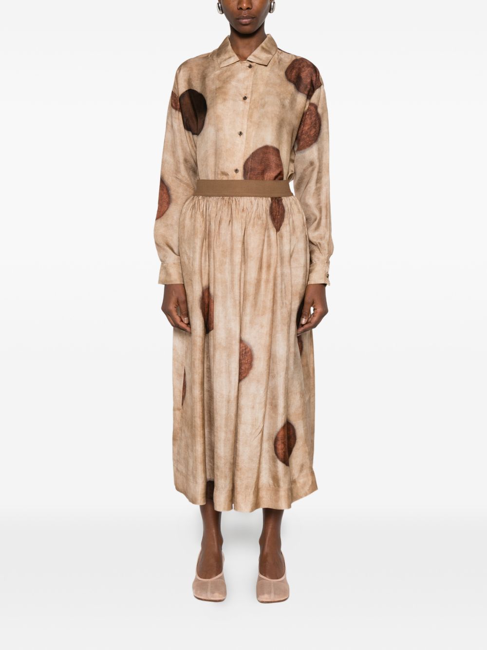 Uma Wang Skirts - Brown | 1c28be70f8e26b42483861399e351ea57bbfd799