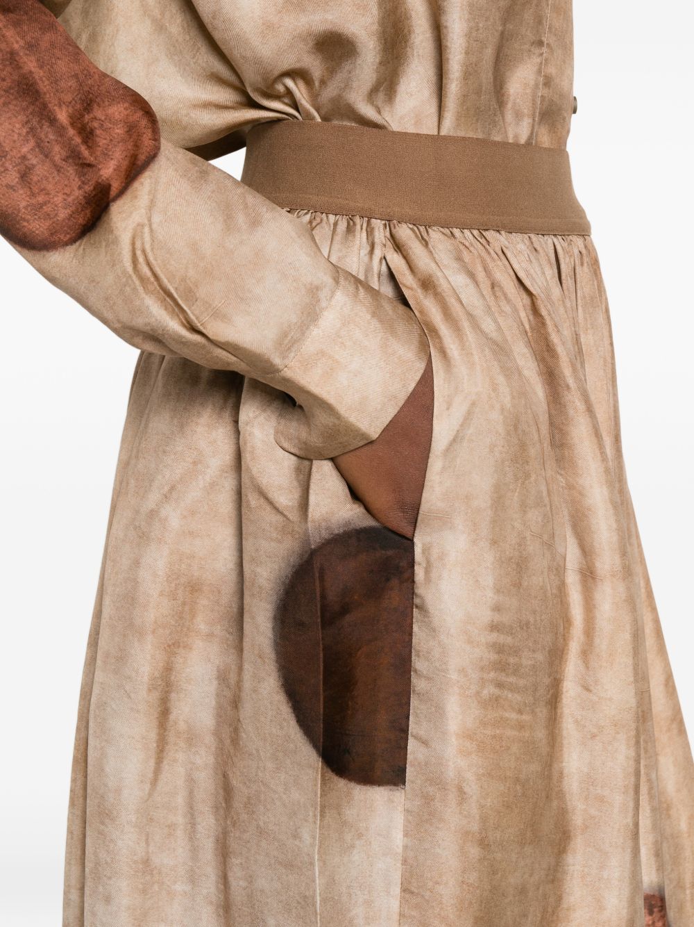 Uma Wang Skirts - Brown | 4fc6fde40d32608ed72f9d499f388dc6f208cac5