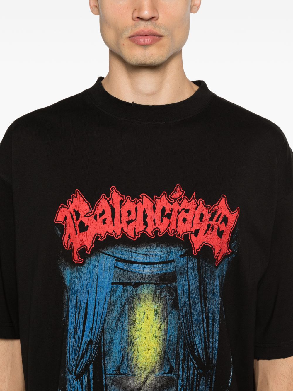 Balenciaga T-shirts and Polos - Blacks and greys | 921e2a26f200e4cd005877a8dec5ba4602ac6ddf