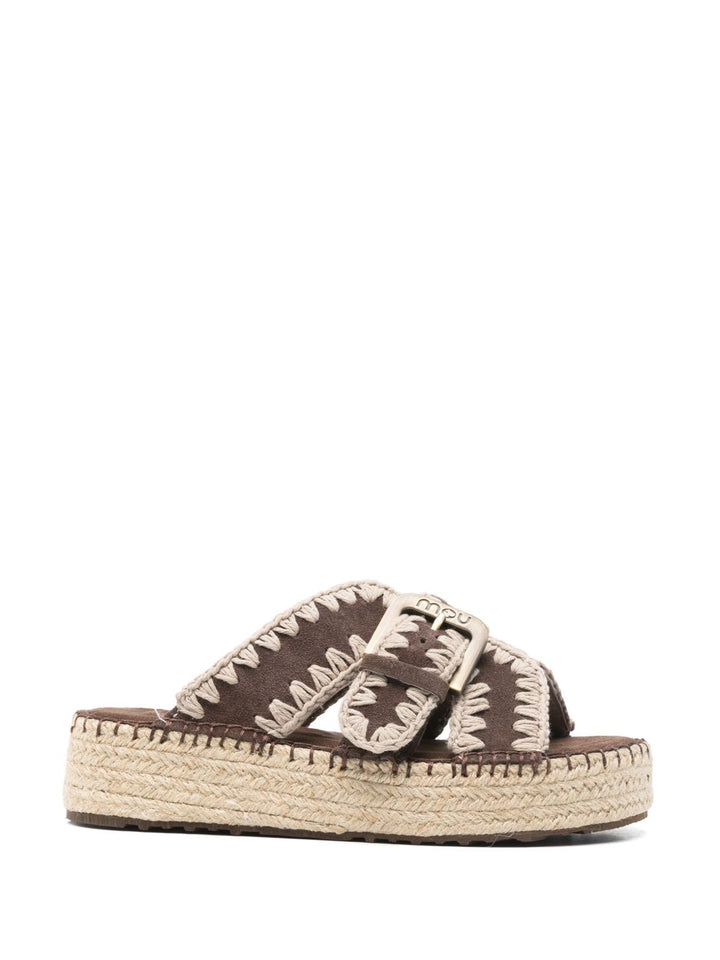 Mou Sandals - Brown | 007875c89f2a8389af22b9774834a0b214aed89c