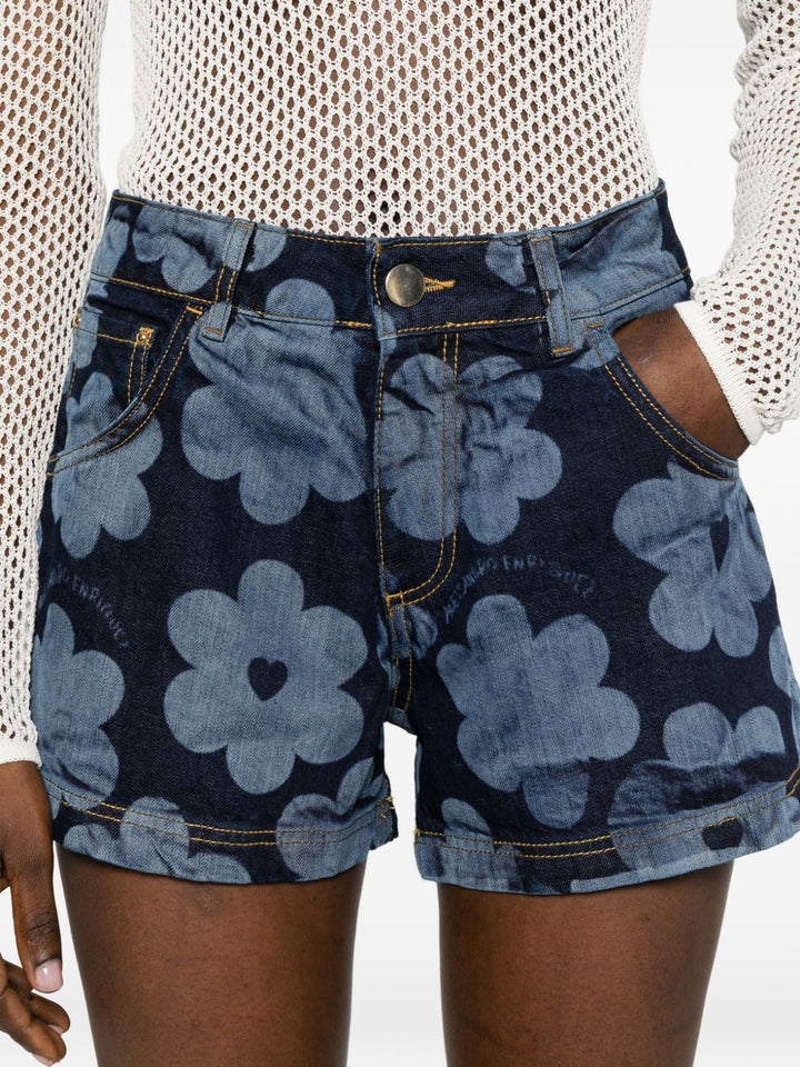 Alessandro Enriquez Shorts - Blu e verdi | a5bdfbbdafd6bbad79bf7b37cbaac3db4e427577