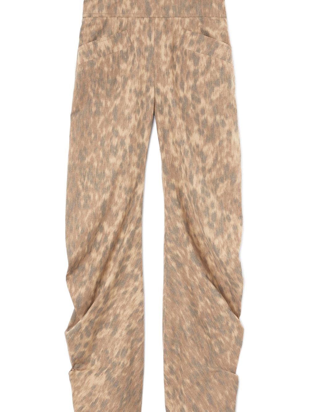 Ganni Trousers - Chiari e Naturali | e4937dc1d136996665702a264ba8b45149b782da