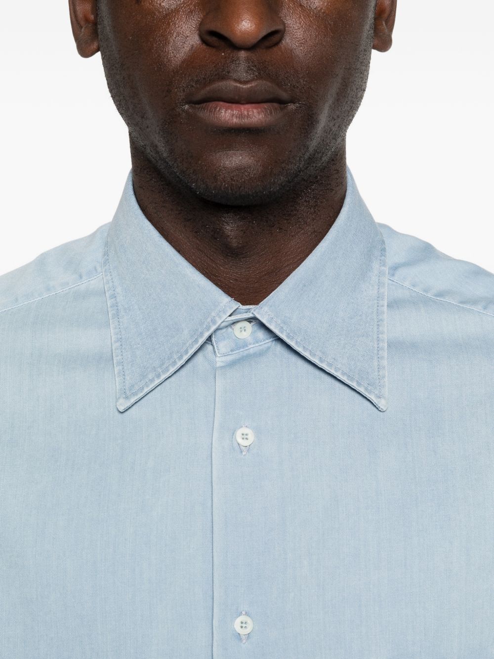 Brunello Cucinelli Shirts - Blue and green | 19290f1f83d72b24d8a5ebeff6f35c18f1916e61