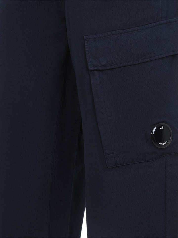 C.P. Company Trousers - Blue and green | a43161bd311a6ce352be66b8a9c4ec75efe99799
