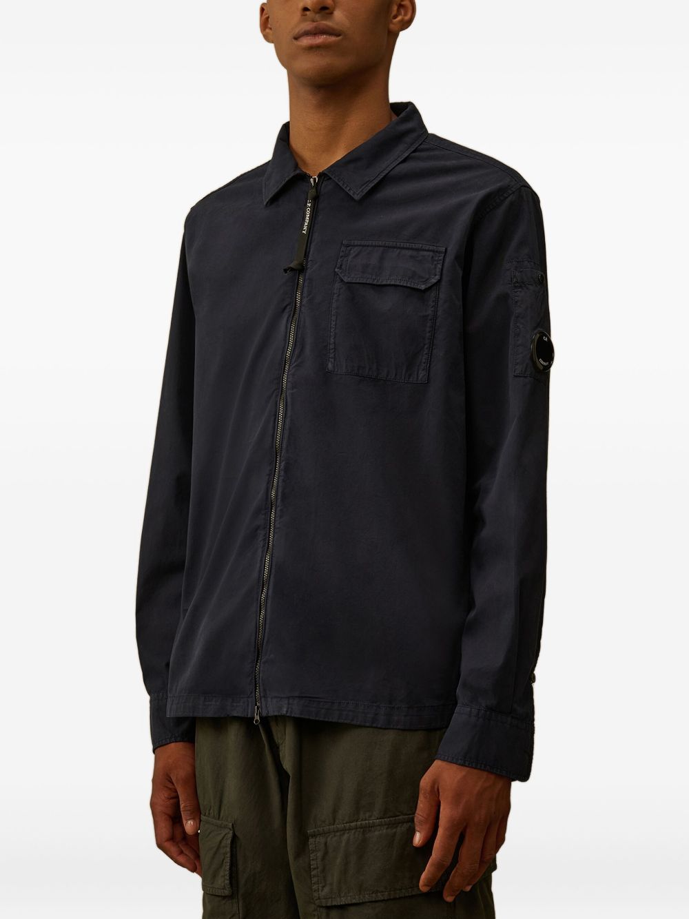 C.P.Company Coats - Blue and green | 084a7ceeb8169f156ec01128a52a37de5633689e