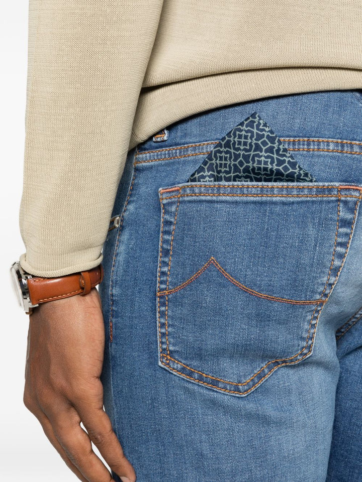 Jacob Cohen Jeans - Blu e verdi | 3a7cad0f92c55ae3e032920969634cd6d962129c