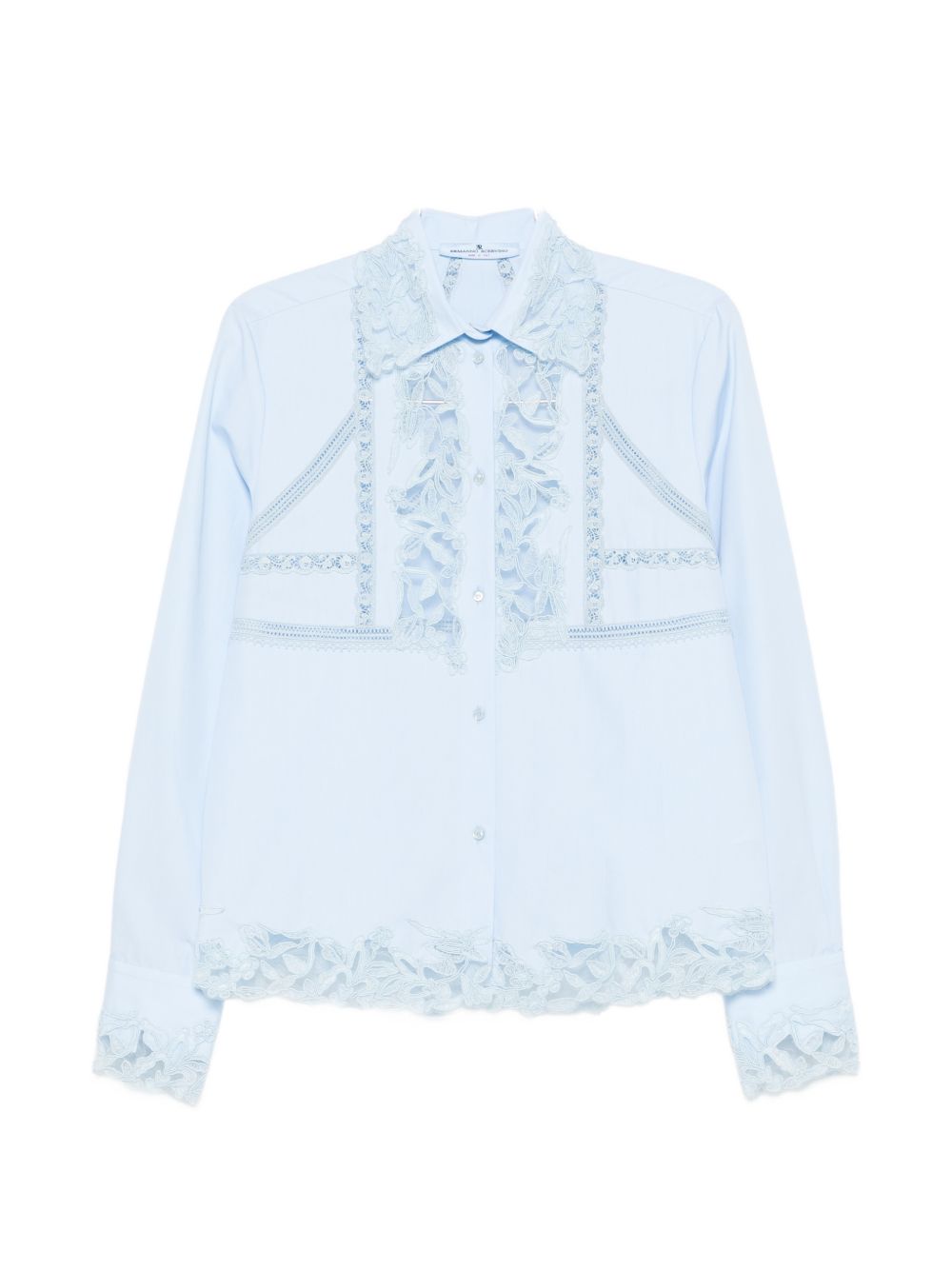 Ermanno Scervino Shirts - Blu e verdi | 95693db4d044b5f8a0bb38d195be2034138a5f10