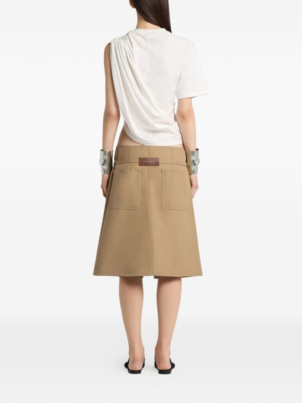Courreges T-shirts and Polos - Chiari e Naturali | 0ee71f0636eaad0108b5c11cfc828738b805020c
