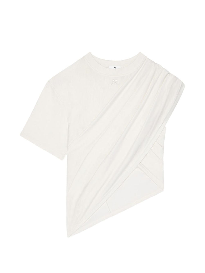 Courreges T-shirts and Polos - Chiari e Naturali | db4dcdc1e15c85ff294d1c878969513bbad00d83