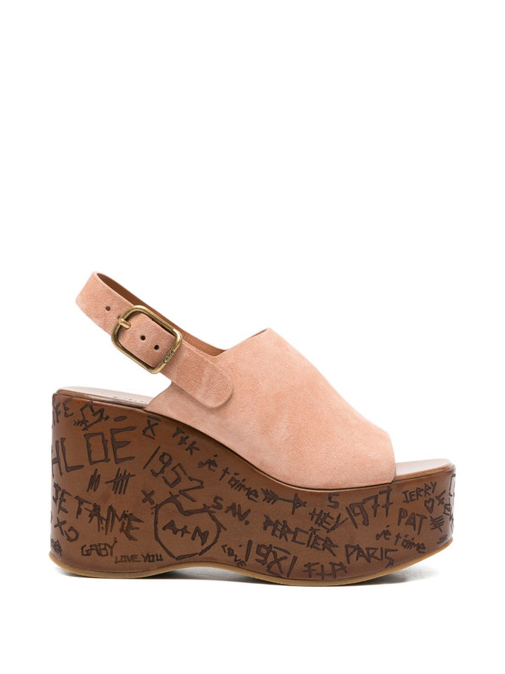 Chloè Sandals - Chiari e Naturali | e1732c6a852bd6a7eb9797240c8995b39fa1af44