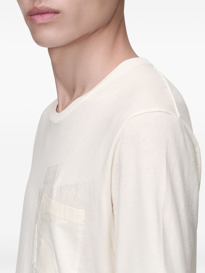 Maison Margiela T-shirts and Polos - Chiari e Naturali | 8665ac46ffcb1fb7ace7f818f460728a4f02f92d