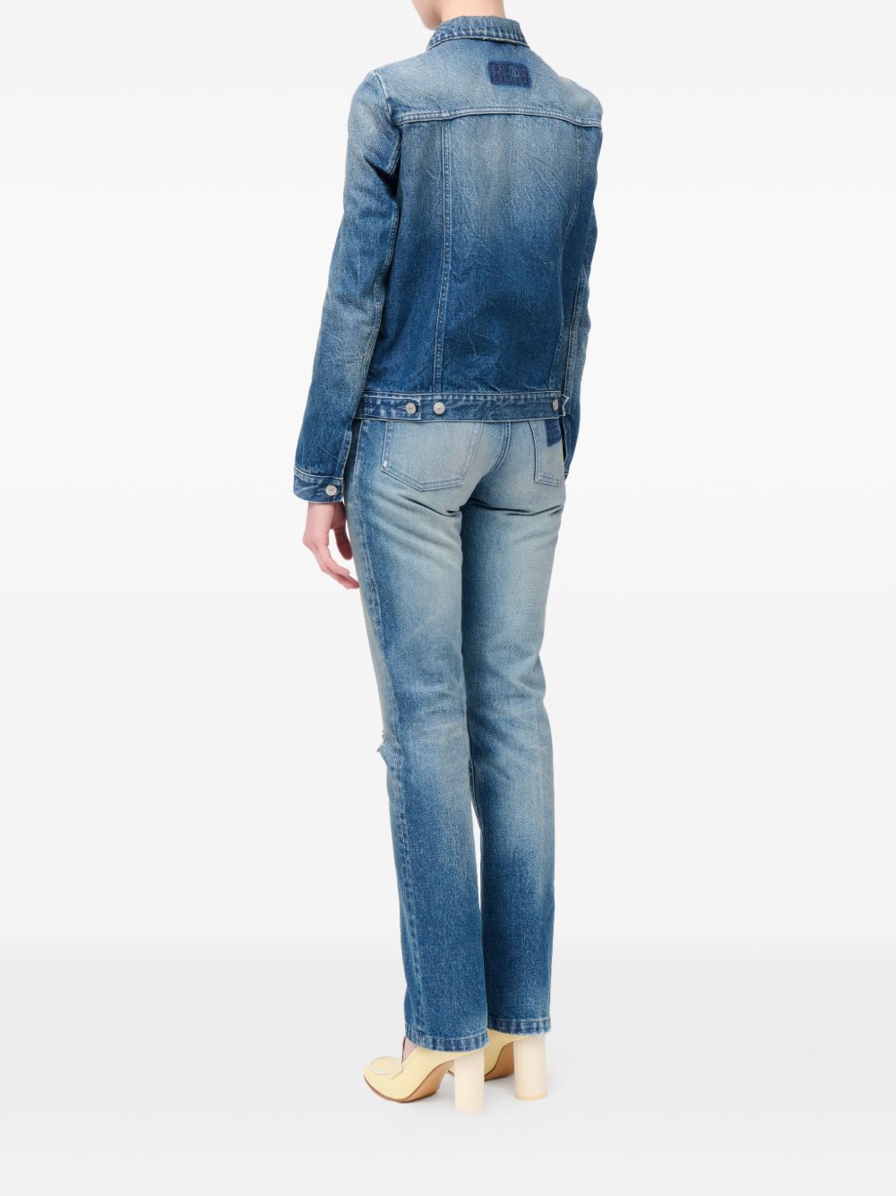 Mm6 Maison Margiela Coats - Blu e verdi | d022523053f89608d7a841dfe9d022a9ade98da3