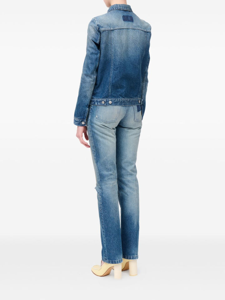 Mm6 Maison Margiela Coats - Blu e verdi | d022523053f89608d7a841dfe9d022a9ade98da3