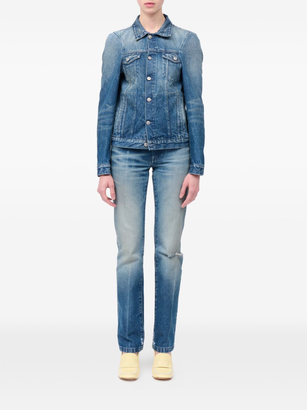 Mm6 Maison Margiela Coats - Blu e verdi | 3db1cebc2436ae5d68736907e09c3b7fda492bdc