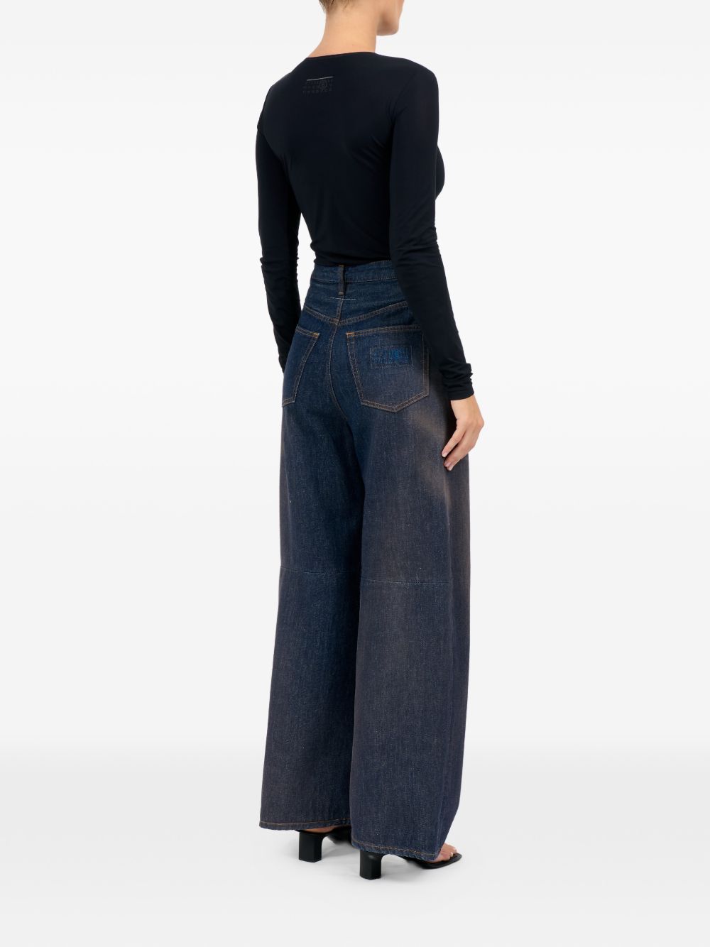 Mm6 Maison Margiela Jeans - Blu e verdi | 612627b3c3159b0c9238b91ad0209952d56de8d4
