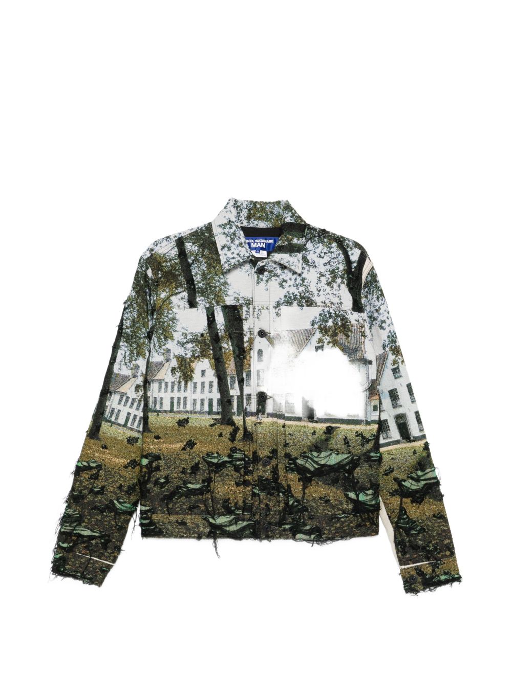 Junya Watanabe Jackets - Blu e verdi | fbb9dd3366ff877a4eac0acc323adde052eee96a