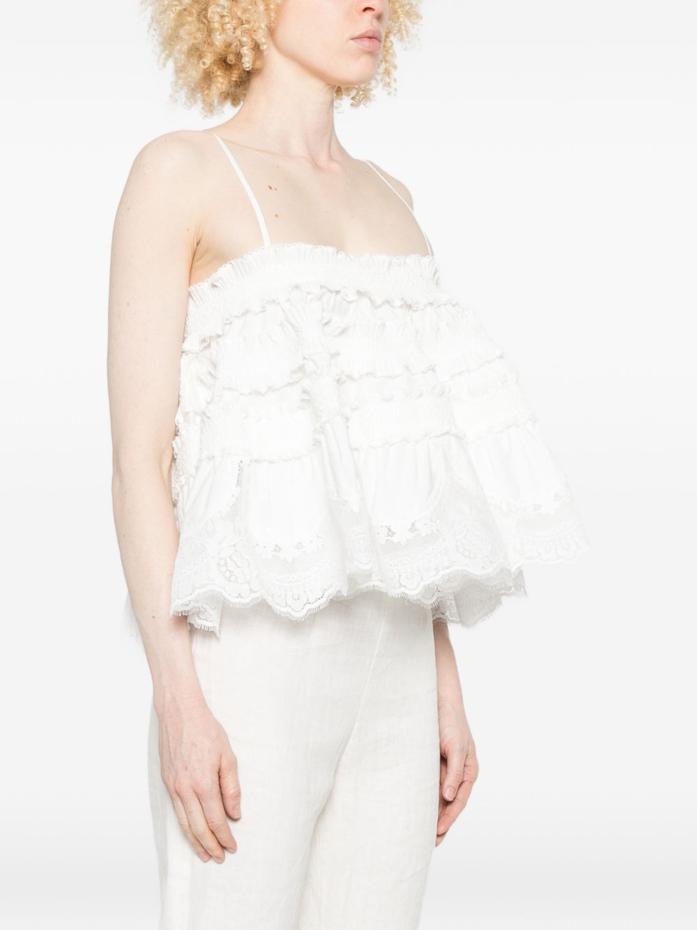 Zimmermann Top - WHITE | ae696780a41115923e4dd2ee3750eed1714e5775