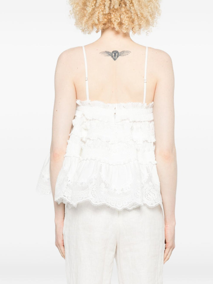 Zimmermann Top - WHITE | 9276ba96cada53d700d6ca027ededacc9a1dedca