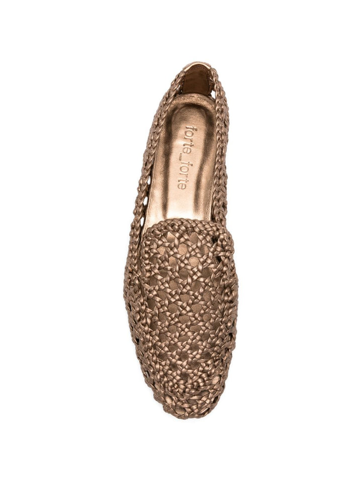 Forte Forte Flat shoes - Marroni | b4f139b8ee91a9ce148faadf278bd1c39c540aac