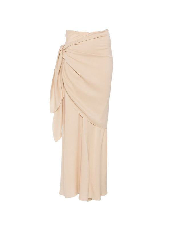 Isolde Silk Long Skirt