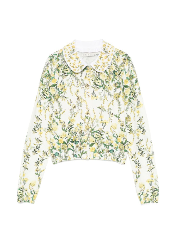 Carson Printed Cardigan
