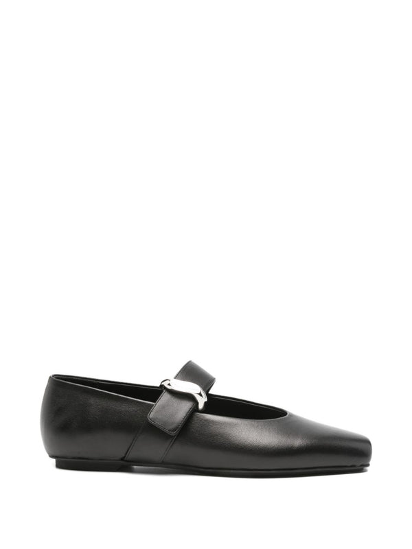Leather Ballet Flats