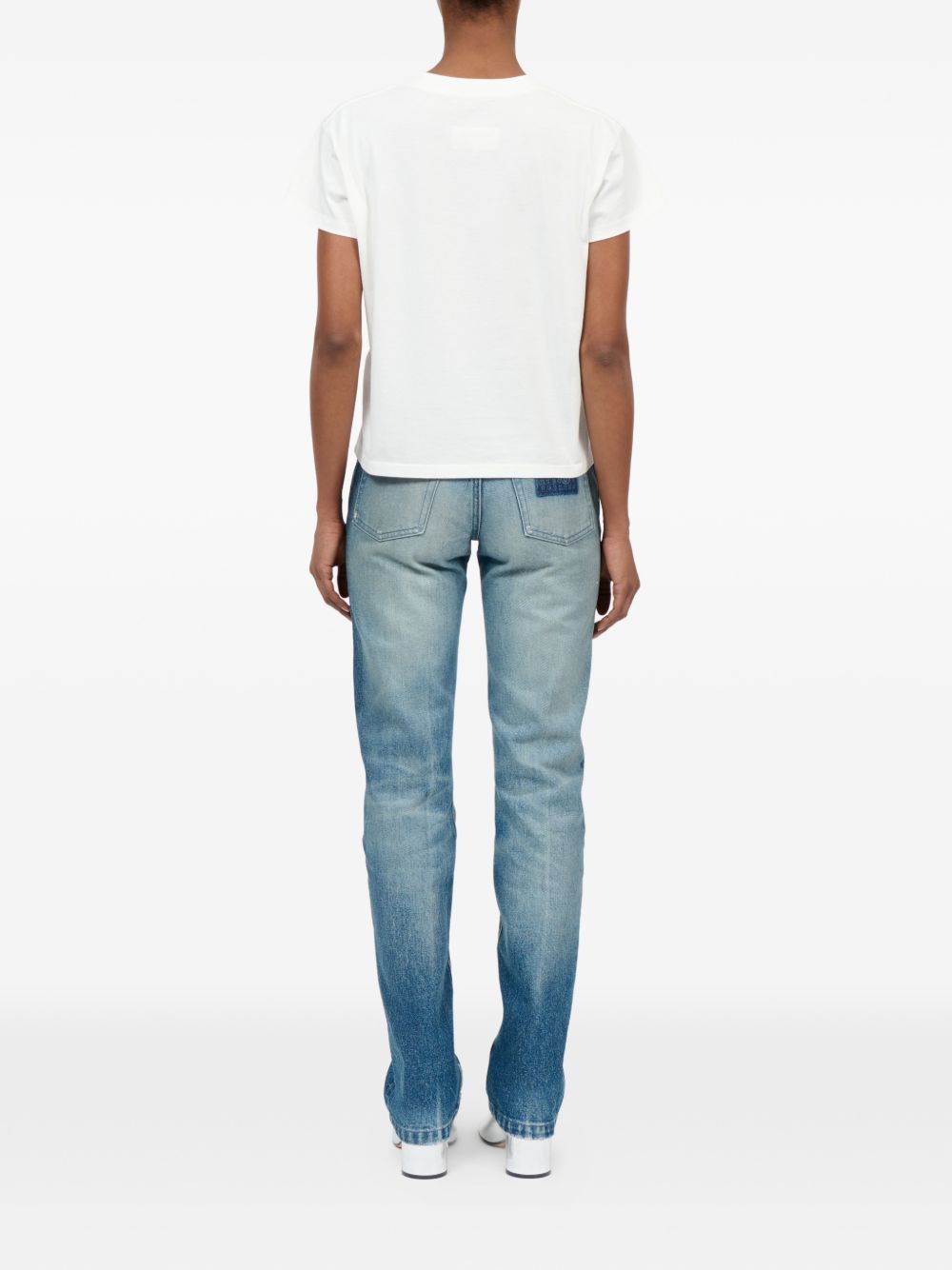 Mm6 Maison Margiela T-shirts and Polos - Chiari e Naturali | 2a641ef2e09d123c0e7fbd047c96f25d1dbfab71