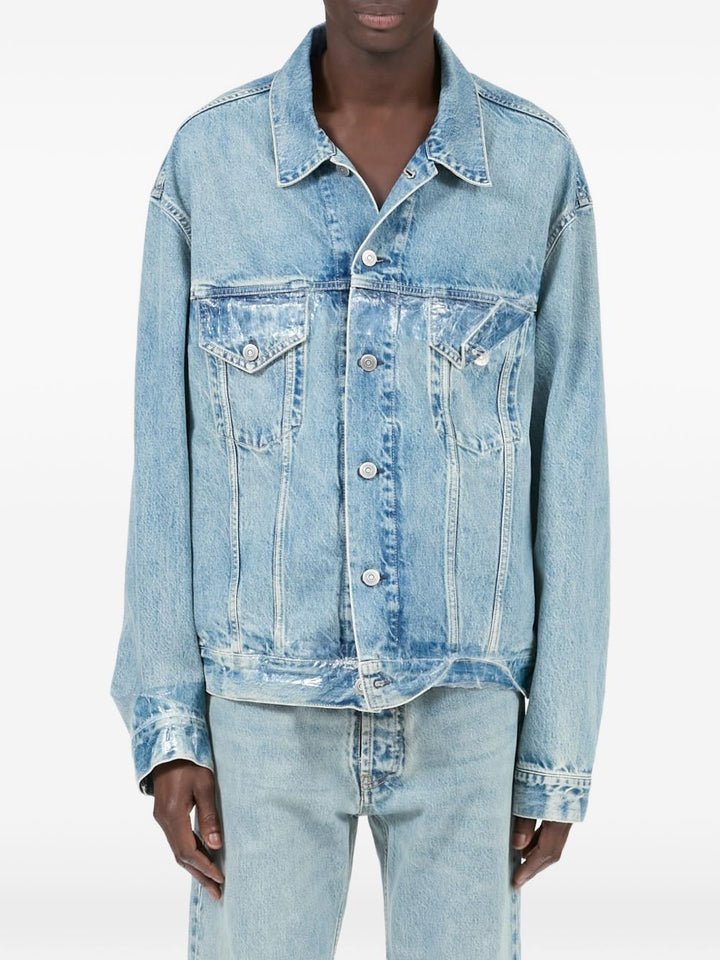 Maison Margiela Coats - Blu e verdi | 22ddca01dc1452437ba9c0d69d32904d4a8e1100