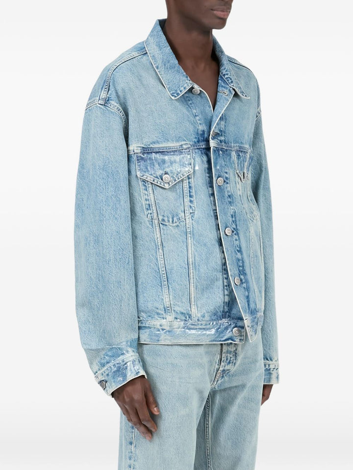 Maison Margiela Coats - Blu e verdi | 15afc442a960059dc14a4c58633d513886462bfe