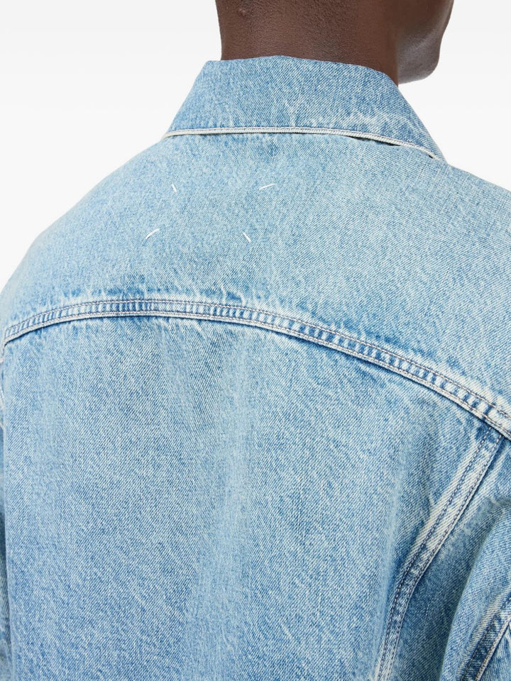 Maison Margiela Coats - Blu e verdi | ba36816fcccadf5701e76861c647f3561671f1c1