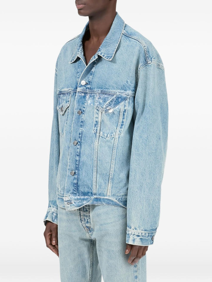 Maison Margiela Coats - Blu e verdi | 1e421f780605d218ccaf7445925b353b282d655a