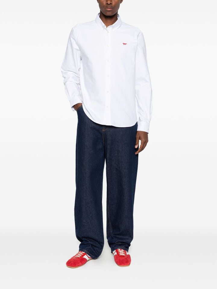 Maison Kitsune' Shirts - Chiari e Naturali | a57b3aacc966b37b5784adb0854dc413cc5bc0bb