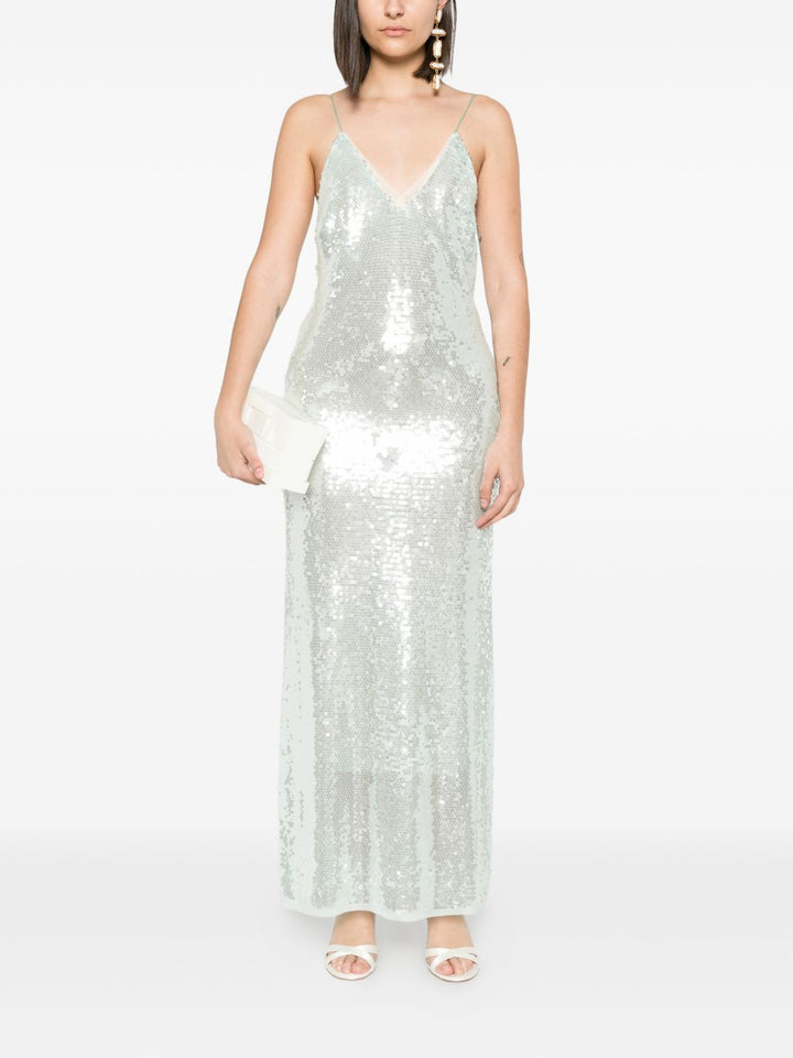 Forte Forte Dresses - Blu e verdi | 8789aba93459633a28c39c64c768af4c157eaad6