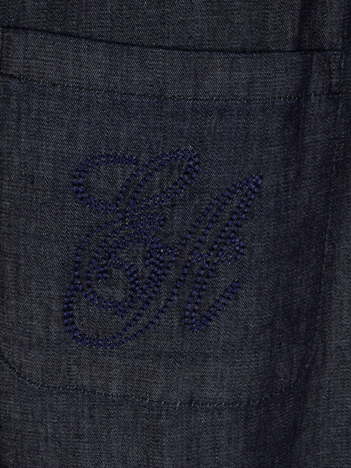 Emporio Armani Trousers - Blu e verdi | ebdc6fa9905c414a6d31b9e12eb33810cb8c6a39