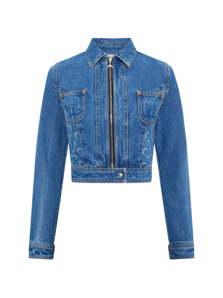 Marine Serre Coats - BLUE | 68d0c0709e1ce7397257e9a2f587de19611ed99a