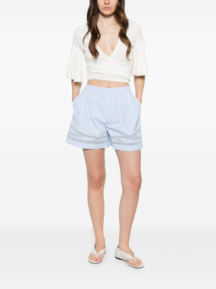 Ermanno Scervino Shorts - Blu e verdi | af80f292c4733d35b1c6e0dee1193975e288d0e8