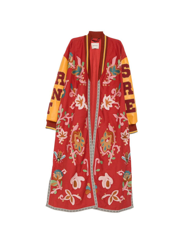 Blouson long en coton