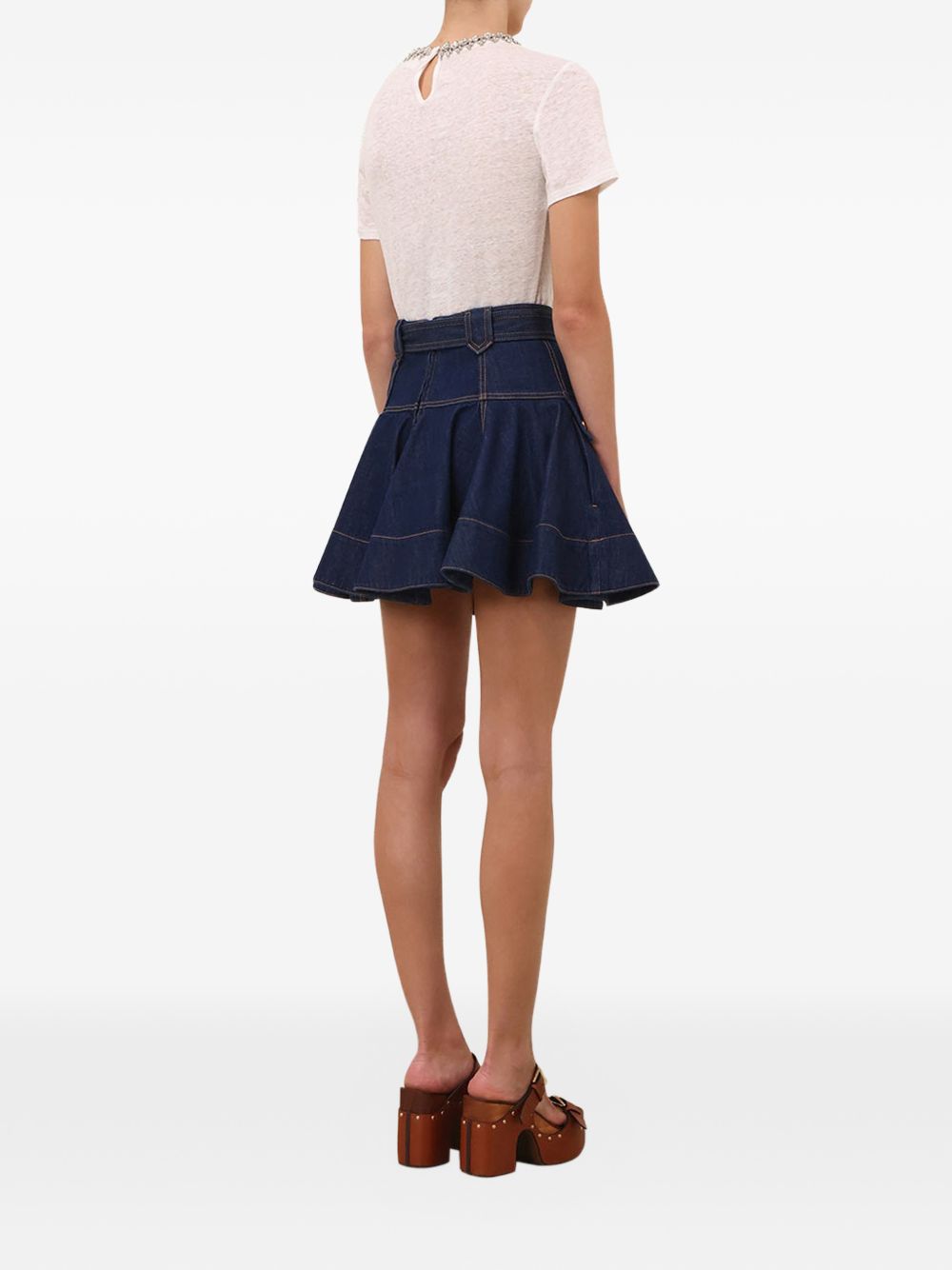 Zimmermann Skirts - Blu e verdi | 4fb5df58f849d769783cae78049162b53e839ad7