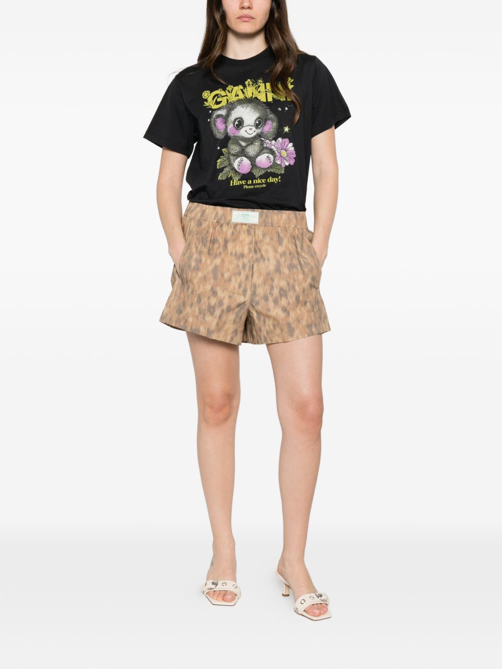 Ganni Shorts - Chiari e Naturali | 8f1c9b3068805ad40b4dd27c68aba55231151f42