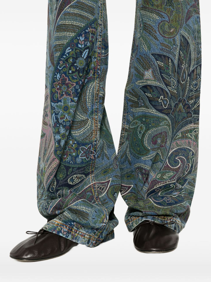 Etro Jeans - Blu e verdi | de0e2f90e8f21e7dc91e385f37bf4c6d9e64376f
