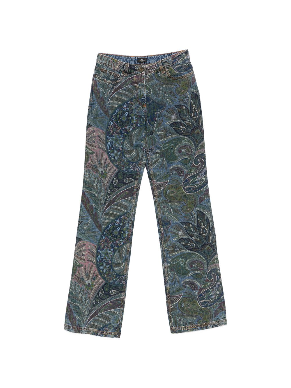 Etro Jeans - Blu e verdi | b39bf9b9587afe07f499555eee6cd8870cb304e6