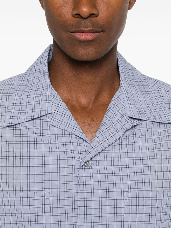 Maison Margiela Shirts - Blu e verdi | 5047af3a8ed2d5002e76851062ed74679b634be4