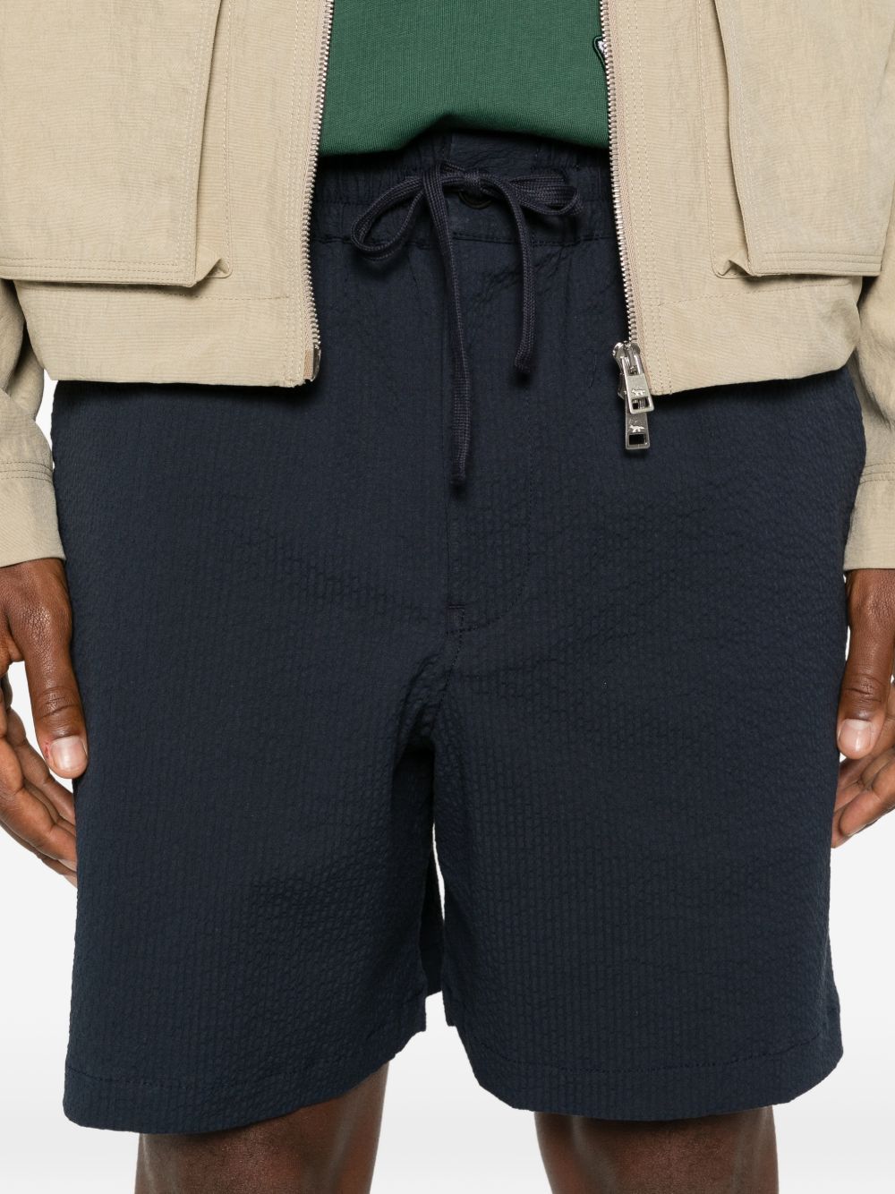 Maison Kitsune' Shorts - Blu e verdi | 87d2f4a4779c3f4b85fc9ce906ddc69f9a391183